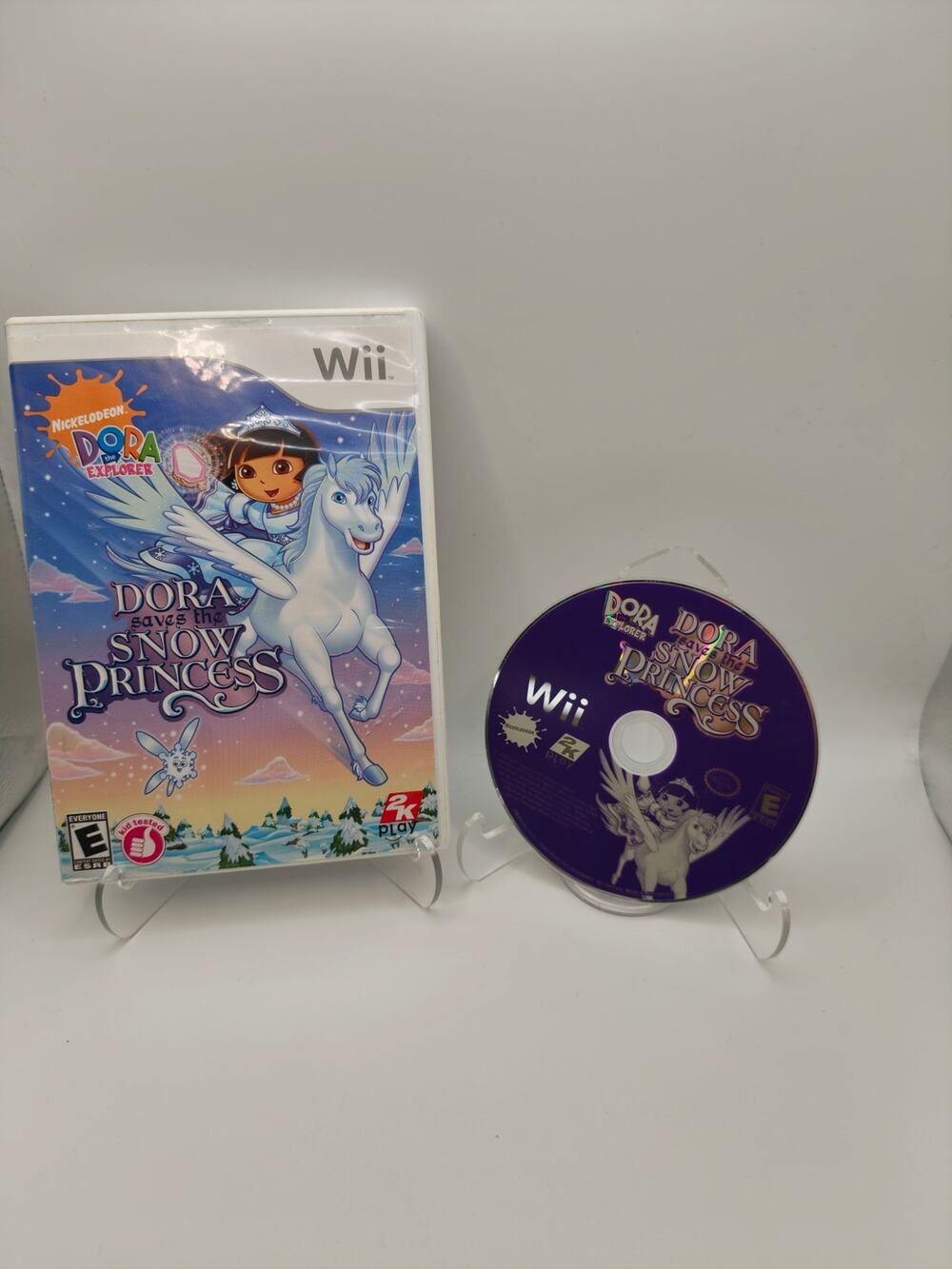 Dora Saves the Snow Princess (Wii) case and disc Tested